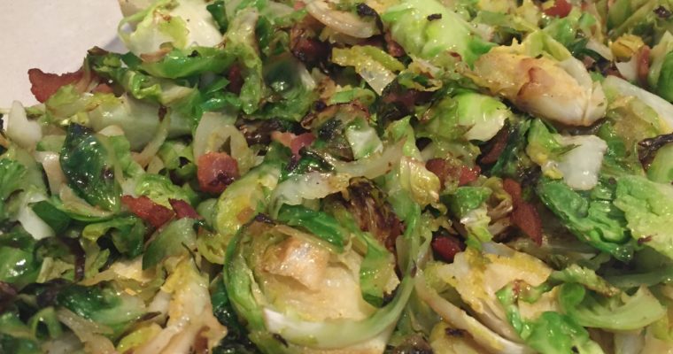 Shredded Brussels Sprouts