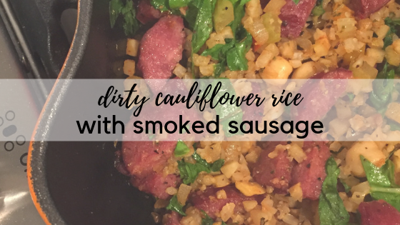 Dirty Cauliflower Rice